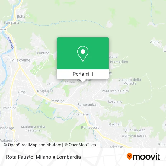 Mappa Rota Fausto