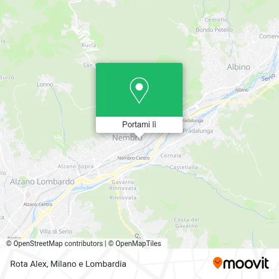 Mappa Rota Alex