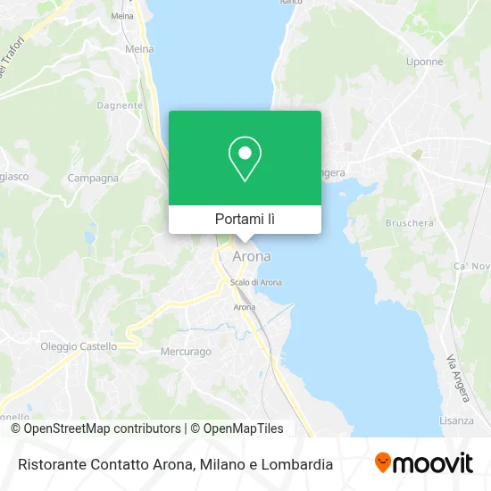 Mappa Ristorante Contatto Arona