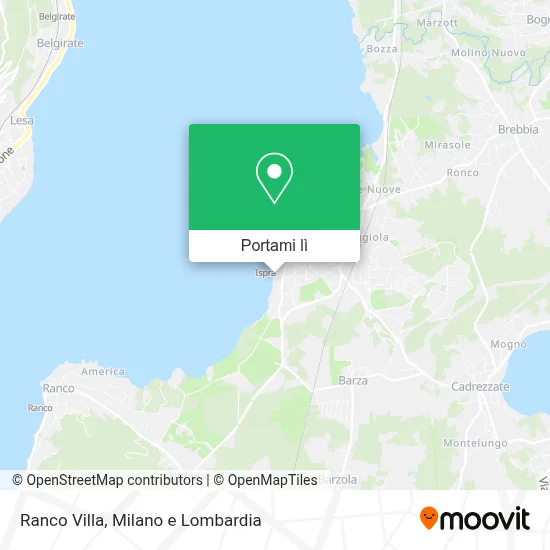Mappa Ranco Villa