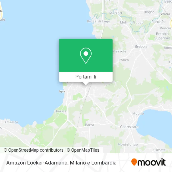 Mappa Amazon Locker-Adamaria