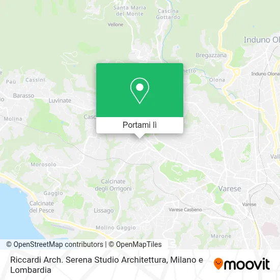 Mappa Riccardi Arch. Serena Studio Architettura