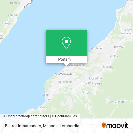 Mappa Bistrot Imbarcadero