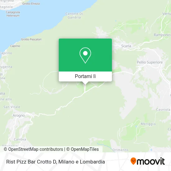 Mappa Rist Pizz Bar Crotto D