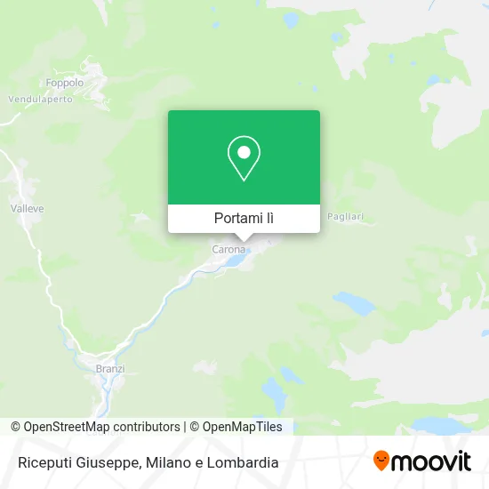 Mappa Riceputi Giuseppe