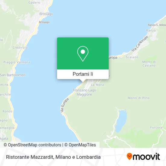 Mappa Ristorante Mazzardit