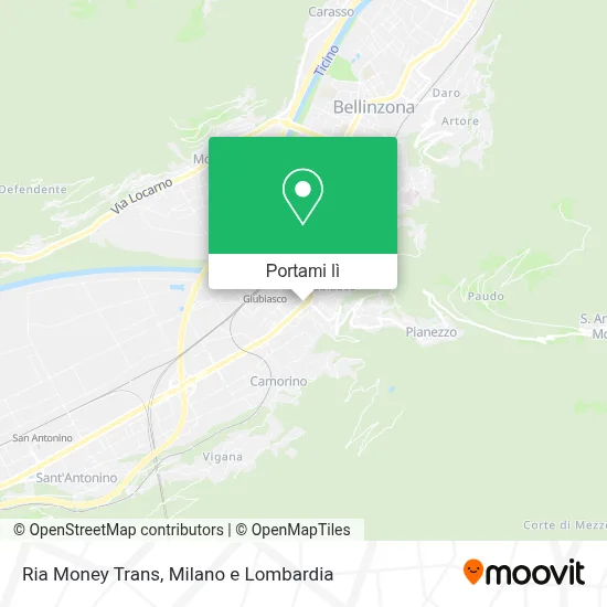 Mappa Ria Money Trans