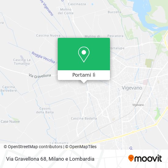 Mappa Via Gravellona 68