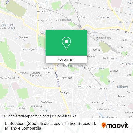 Mappa U. Boccioni (Studenti del Liceo artistico Boccioni)
