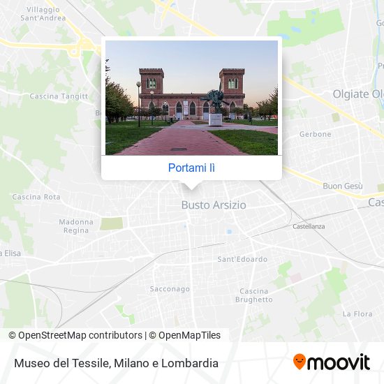 Mappa Museo del Tessile