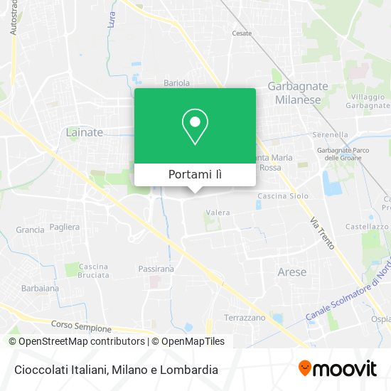 Mappa Cioccolati Italiani
