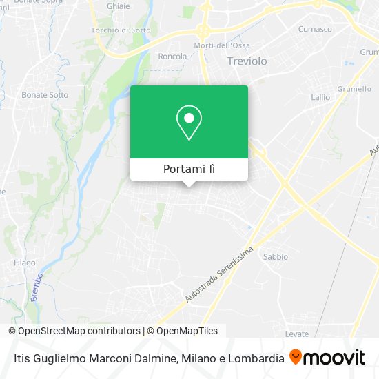Mappa Itis Guglielmo Marconi Dalmine