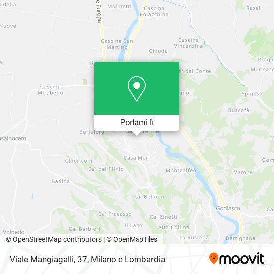 Mappa Viale Mangiagalli, 37