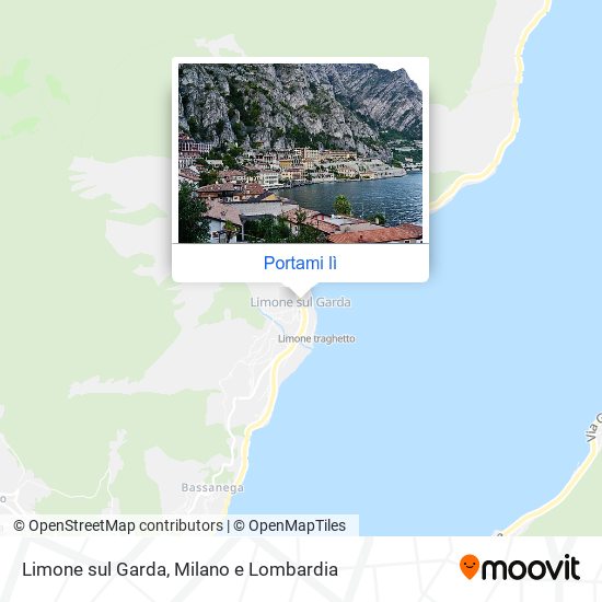 Mappa Limone sul Garda