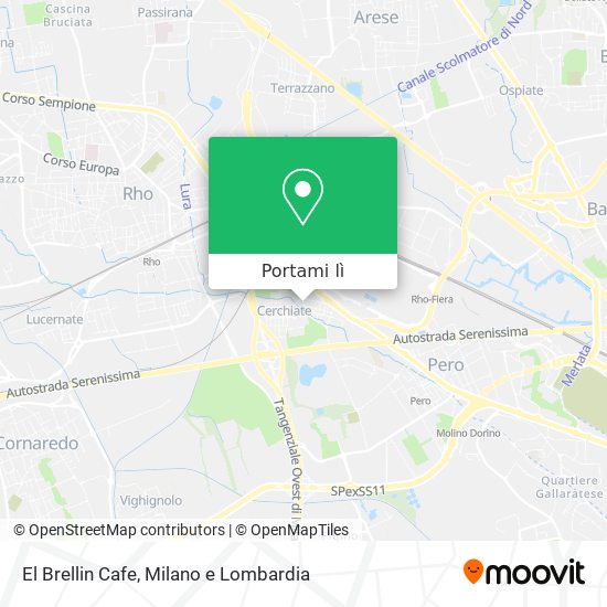 Mappa El Brellin Cafe
