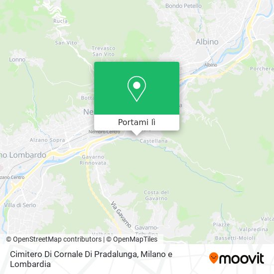 Mappa Cimitero Di Cornale Di Pradalunga
