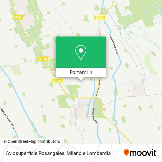 Mappa Aviosuperficie Rosangeles