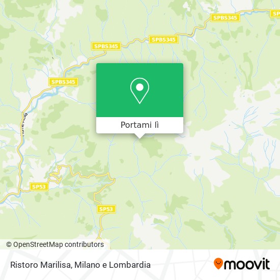 Mappa Ristoro Marilisa