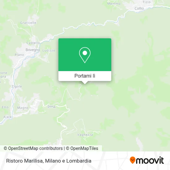 Mappa Ristoro Marilisa