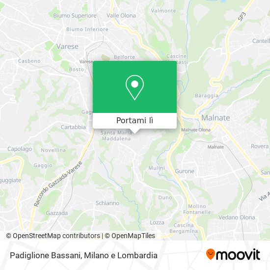 Mappa Padiglione Bassani