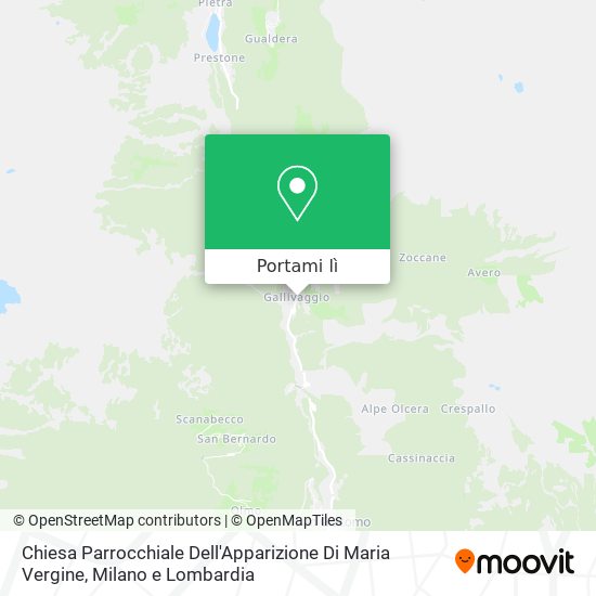 Mappa Chiesa Parrocchiale Dell'Apparizione Di Maria Vergine