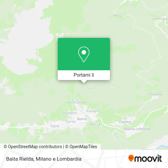 Mappa Baita Rielda