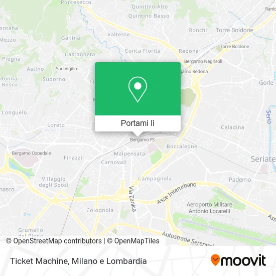 Mappa Ticket Machine