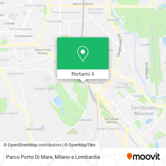 Mappa Parco Porto Di Mare