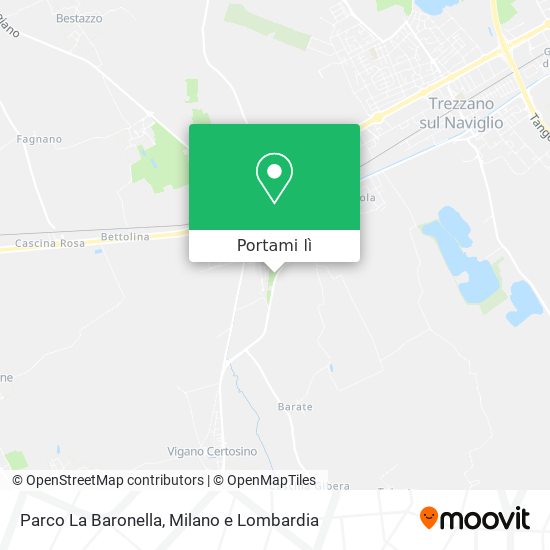 Mappa Parco La Baronella