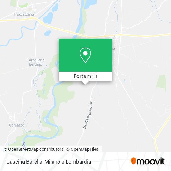 Mappa Cascina Barella