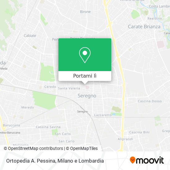 Mappa Ortopedia A. Pessina