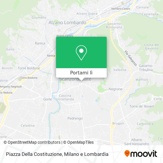 Mappa Piazza Della Costituzione