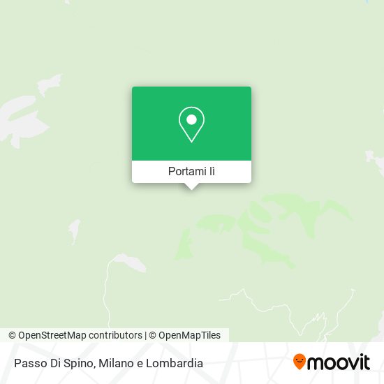 Mappa Passo Di Spino