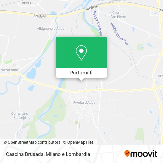 Mappa Cascina Brusada