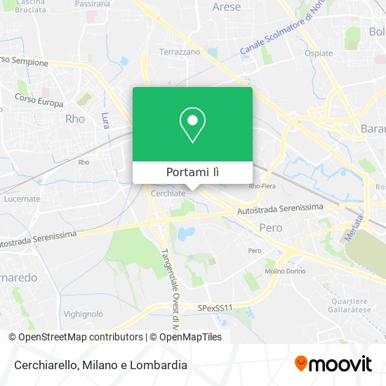 Mappa Cerchiarello