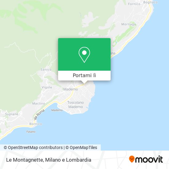 Mappa Le Montagnette
