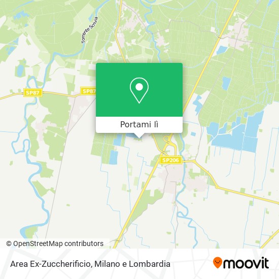 Mappa Area Ex-Zuccherificio