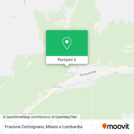 Mappa Frazione Cormignano