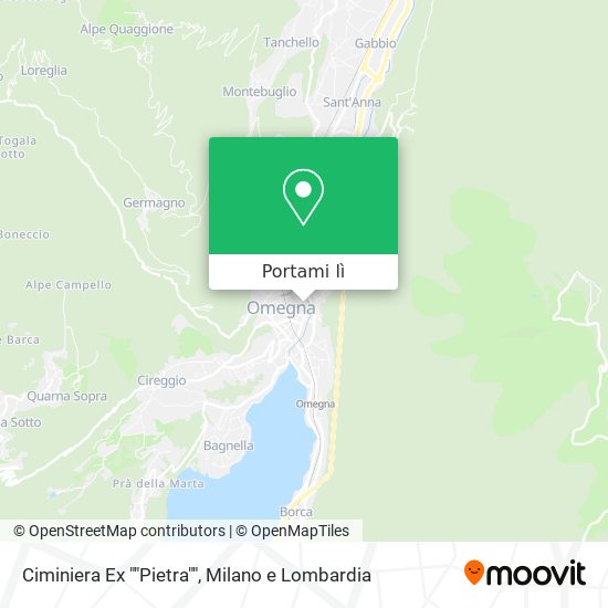 Mappa Ciminiera Ex ""Pietra""