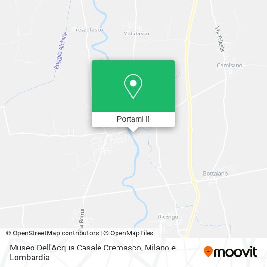 Mappa Museo Dell'Acqua Casale Cremasco