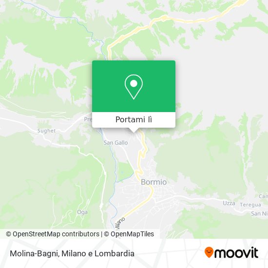 Mappa Molina-Bagni