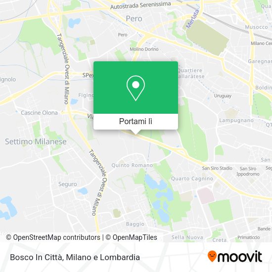 Mappa Bosco In Città