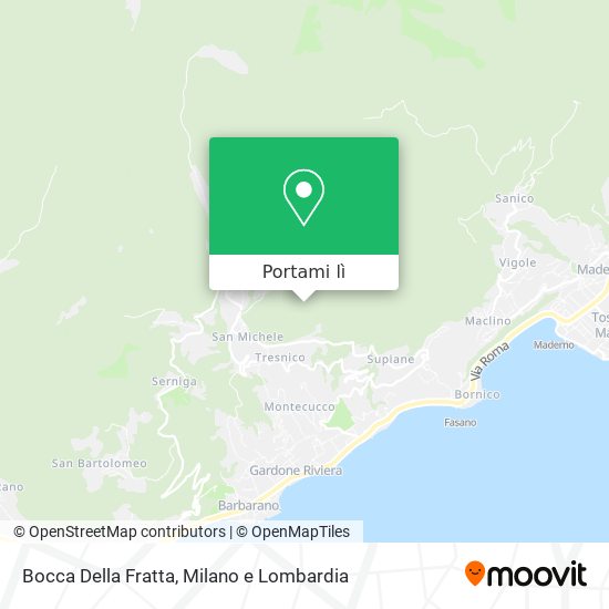 Mappa Bocca Della Fratta