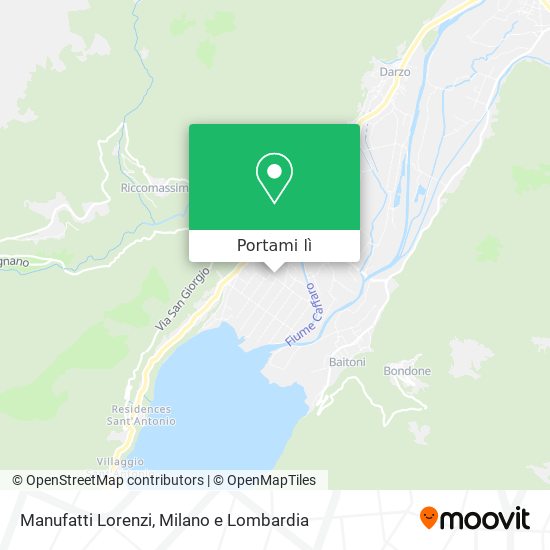 Mappa Manufatti Lorenzi
