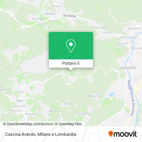 Mappa Cascina Averoldi