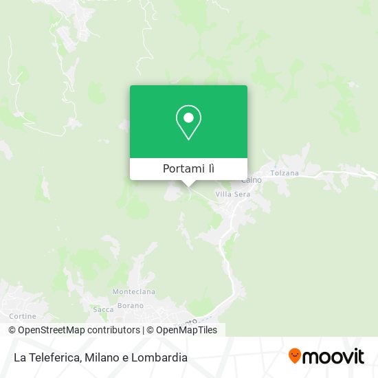 Mappa La Teleferica