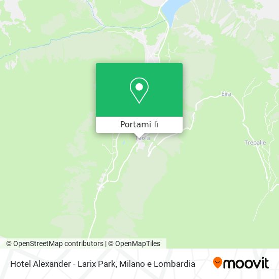 Mappa Hotel Alexander - Larix Park