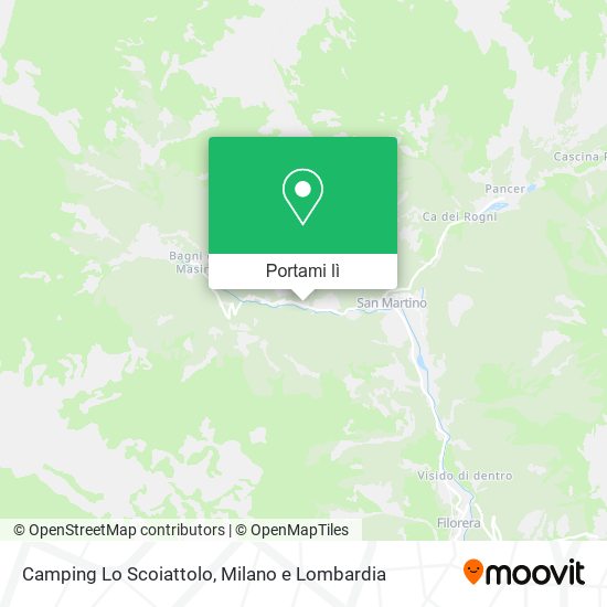 Mappa Camping Lo Scoiattolo