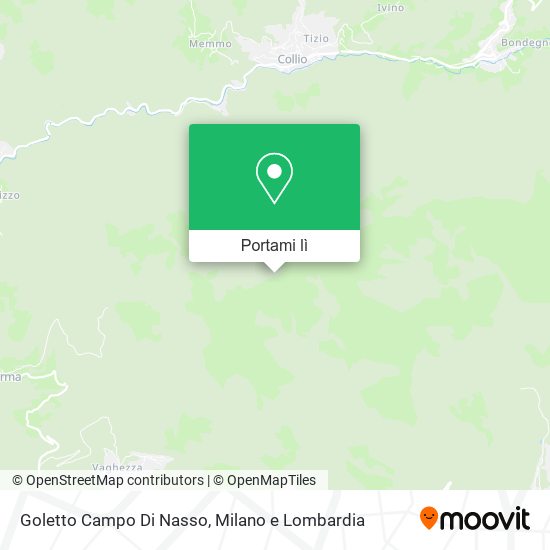 Mappa Goletto Campo Di Nasso