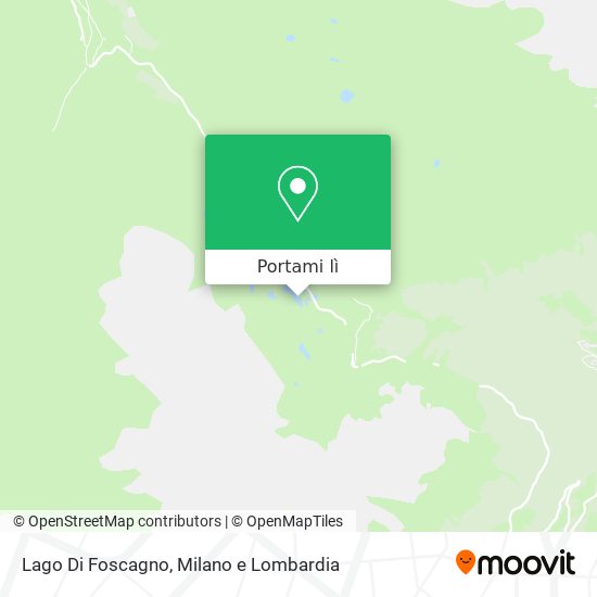 Mappa Lago Di Foscagno